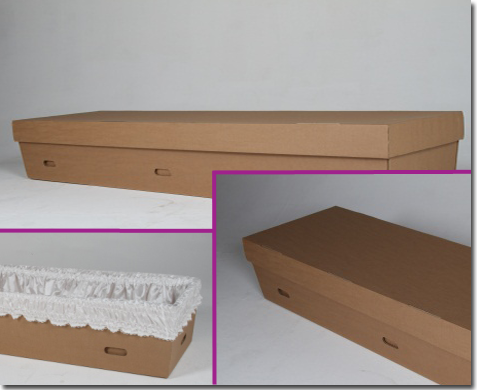 Cardboard Coffins from the Coffin Company